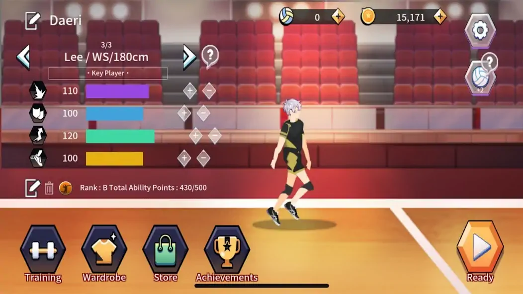 Скачать The Spike - Volleyball Story [MOD Много денег] на Андроид