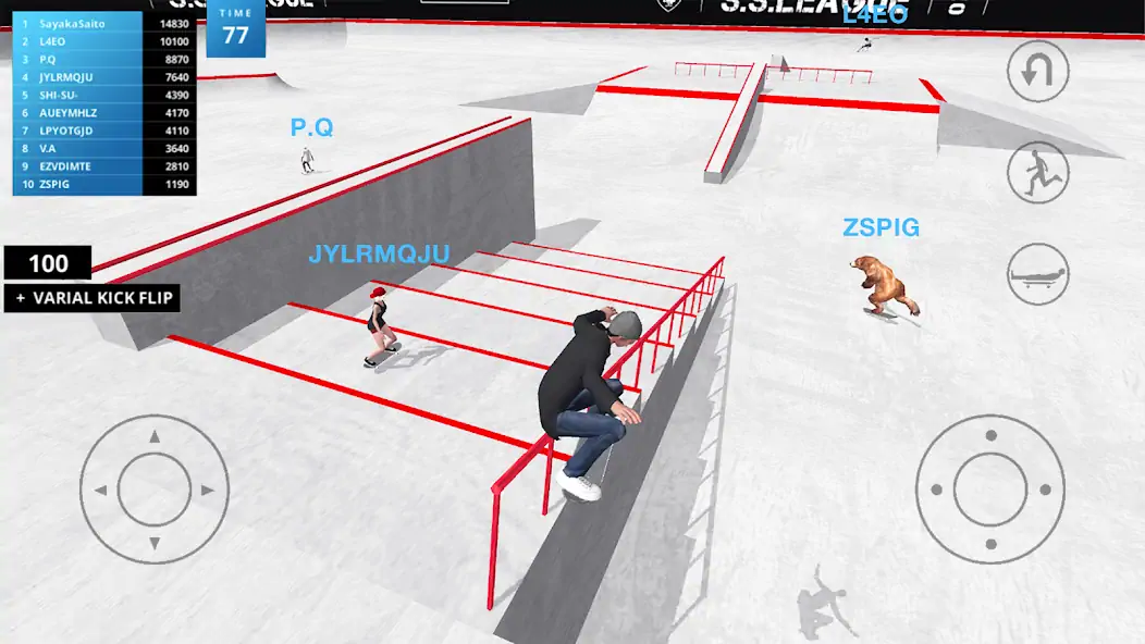 Скачать Skate Space [MOD Бесконечные монеты] на Андроид