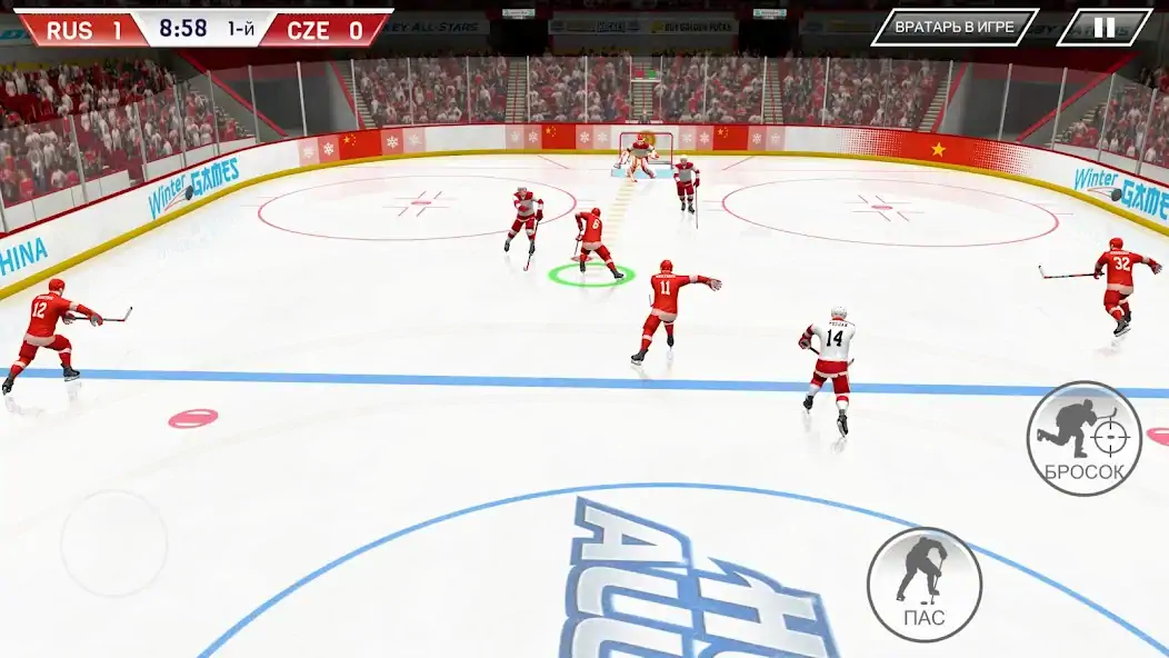 Скачать Hockey All Stars [MOD Бесконечные деньги] на Андроид