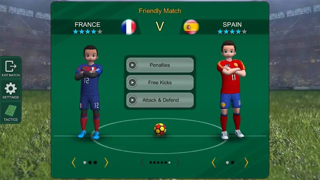 Скачать Pro Kick Soccer [MOD Много денег] на Андроид