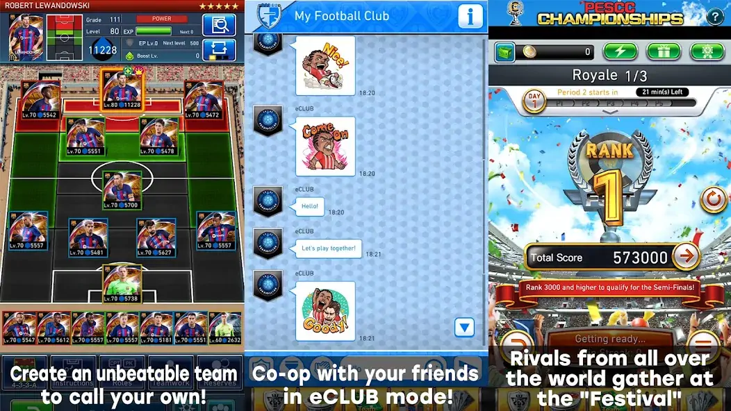 Скачать eFootball™  CHAMPION SQUADS [MOD Много монет] на Андроид