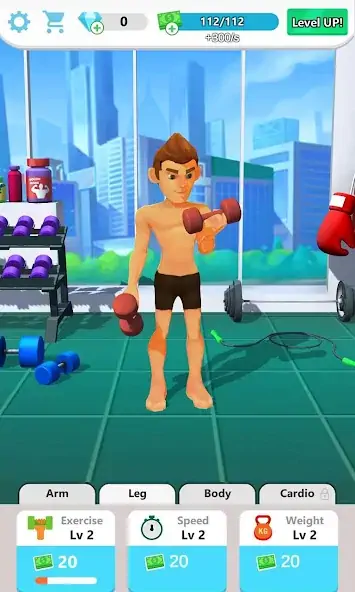 Скачать Muscle Tycoon 3D: MMA Boxing [MOD Бесконечные монеты] на Андроид