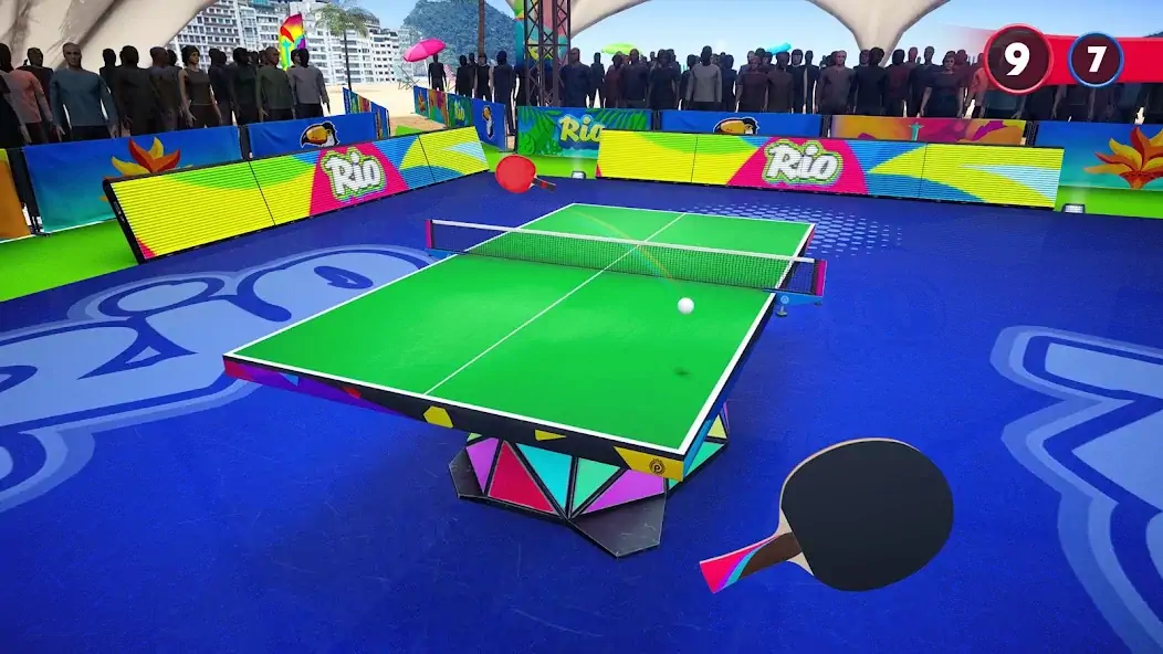 Скачать Ping Pong Fury [MOD Много денег] на Андроид