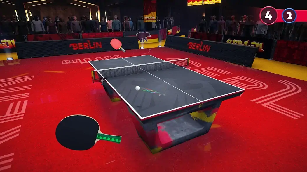 Скачать Ping Pong Fury [MOD Много денег] на Андроид