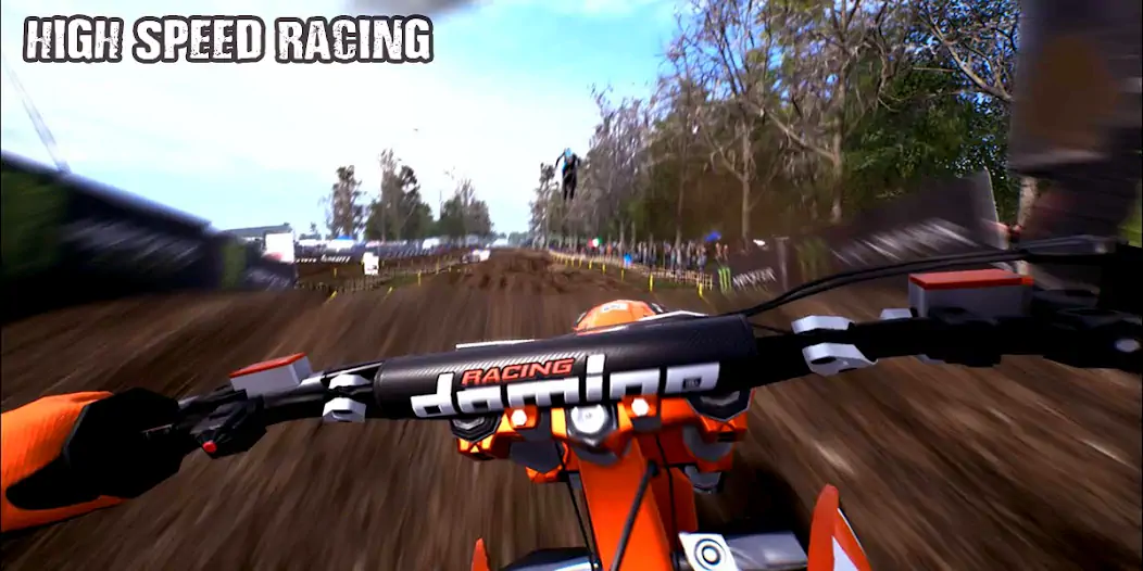 Скачать KTM MX Dirt Bikes Unleashed 3D [MOD Много монет] на Андроид