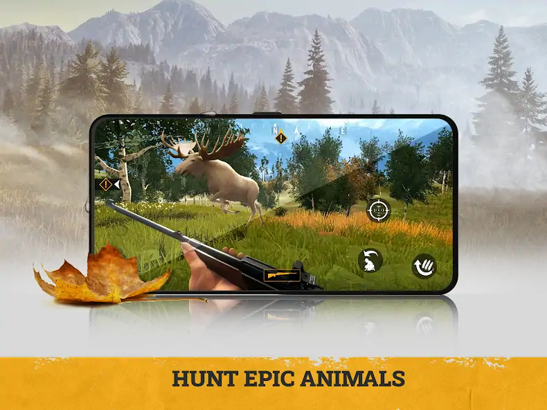 Скачать theHunter - 3D hunting game fo [MOD Много денег] на Андроид