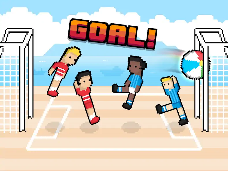 Скачать Soccer Random - 2 игрока [MOD Много монет] на Андроид