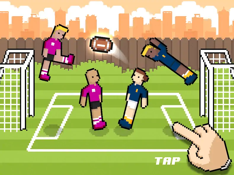 Скачать Soccer Random - 2 игрока [MOD Много монет] на Андроид