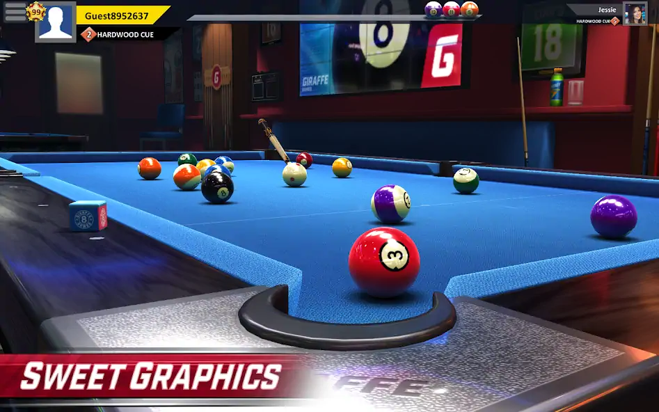 Скачать Pool Stars - 3D Online Multipl [MOD Бесконечные монеты] на Андроид