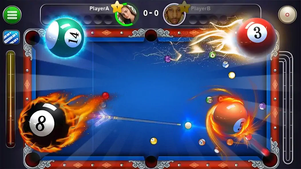 Скачать 8 Ball Live - Billiards Games [MOD Бесконечные деньги] на Андроид