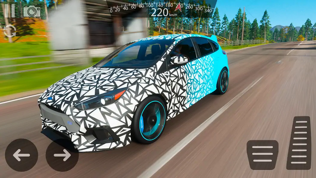 Скачать Drive Ford Focus RS Simulator [MOD Бесконечные монеты] на Андроид