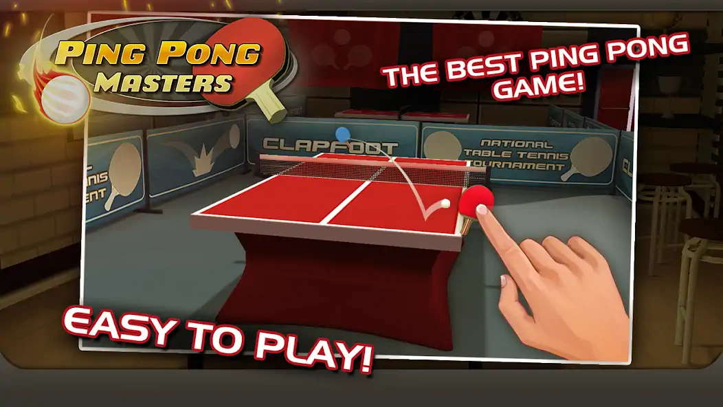 Скачать Ping Pong Masters [MOD Много денег] на Андроид