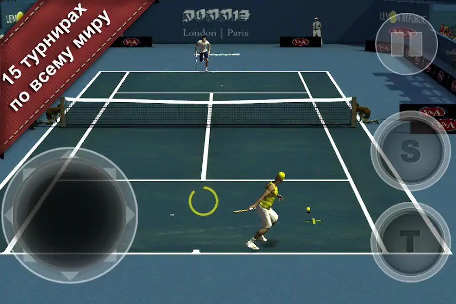 Скачать Cross Court Tennis 2 [MOD Бесконечные деньги] на Андроид