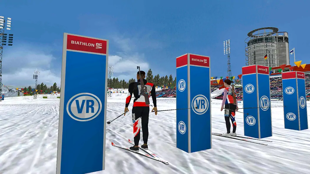 Скачать Biathlon VR [MOD Бесконечные монеты] на Андроид