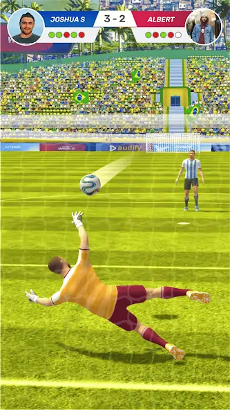 Скачать Football World: Online Soccer [MOD Много монет] на Андроид