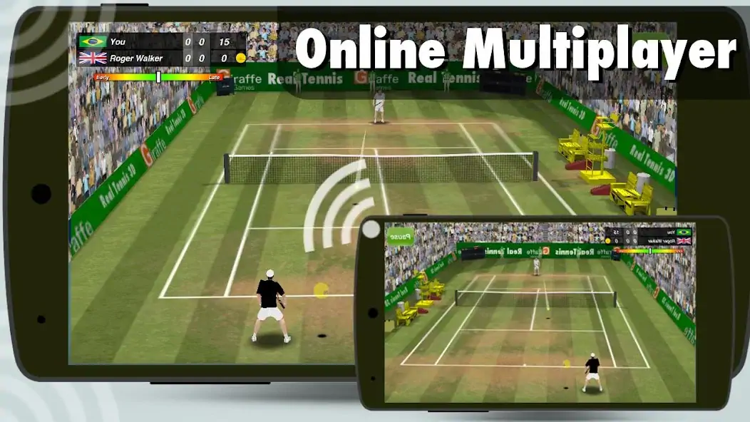 Скачать Теннис 3D 2014 [MOD Много денег] на Андроид
