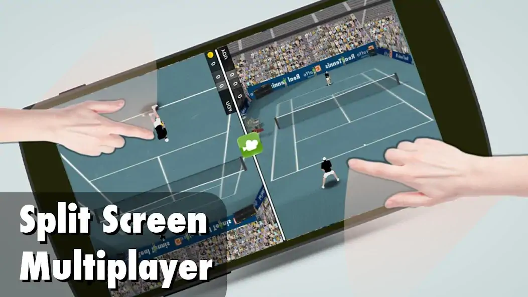 Скачать Теннис 3D 2014 [MOD Много денег] на Андроид