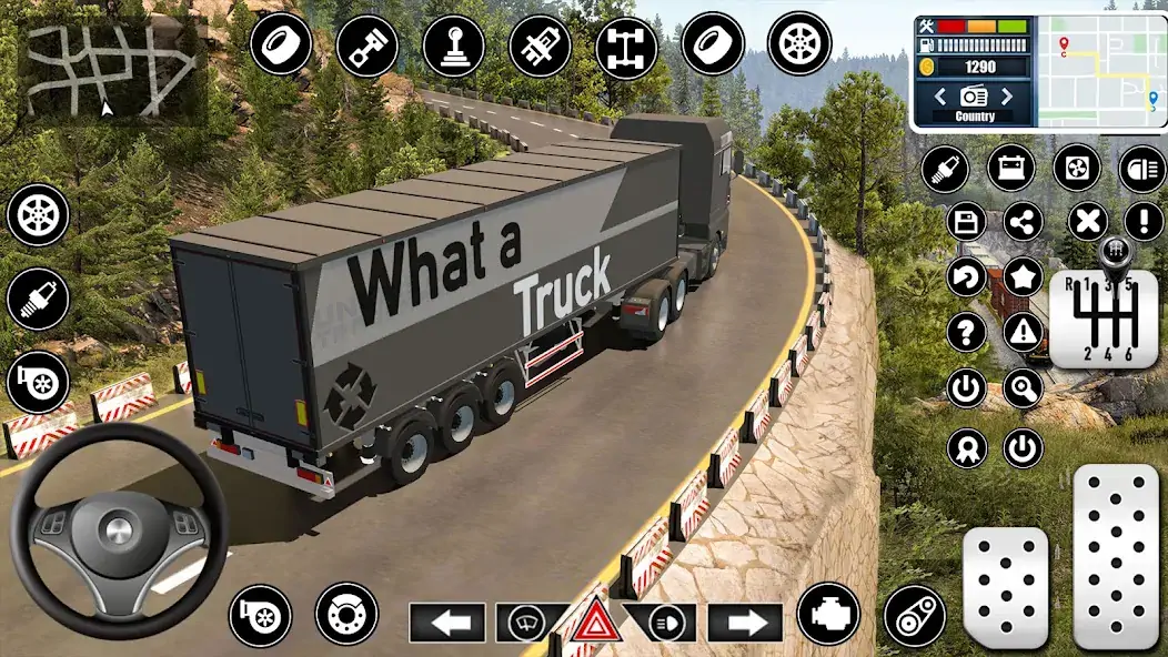 Скачать Cargo Delivery Truck Games 3D [MOD Бесконечные монеты] на Андроид