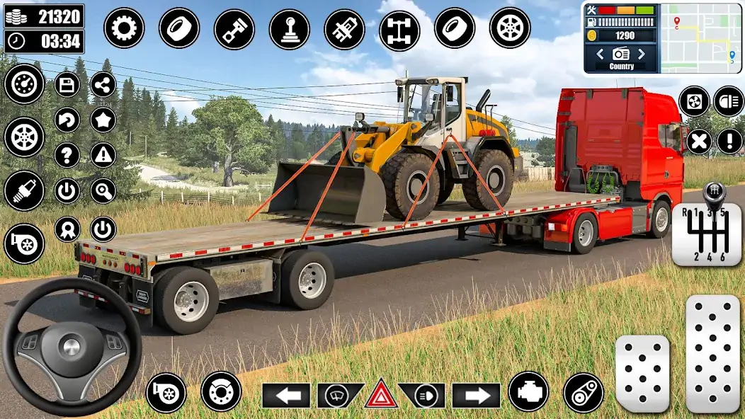 Скачать Cargo Delivery Truck Games 3D [MOD Бесконечные монеты] на Андроид