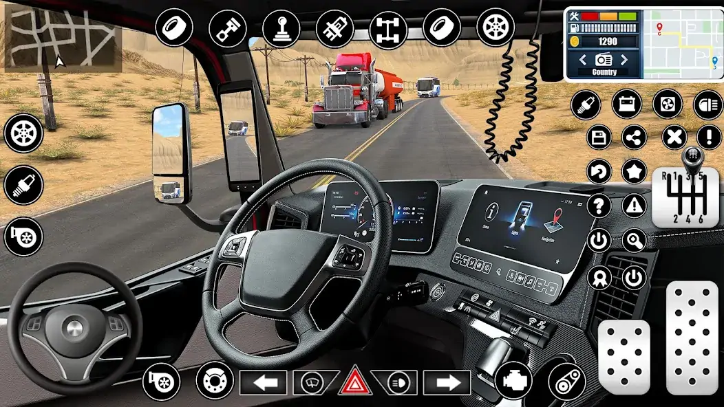 Скачать Cargo Delivery Truck Games 3D [MOD Бесконечные монеты] на Андроид
