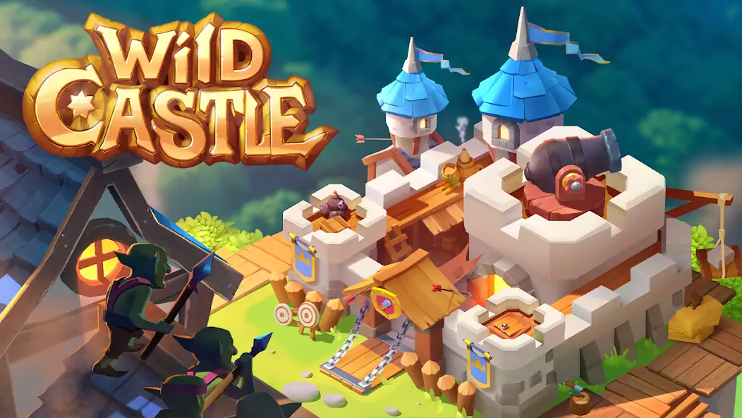 Скачать Wild Castle TD - Grow Empire [MOD Много монет] на Андроид