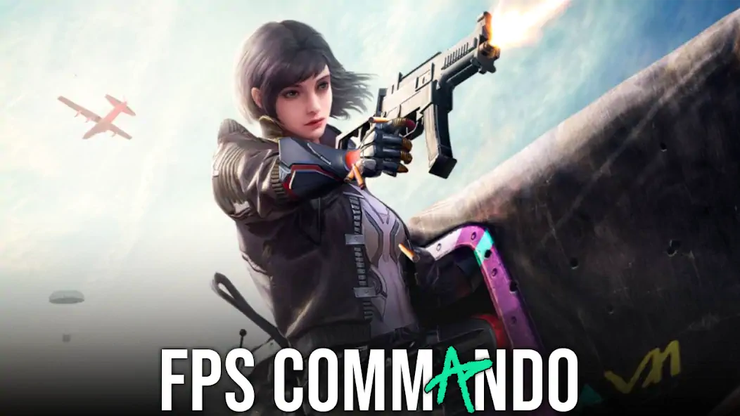 Скачать FPS Commando Shooter Games [MOD Бесконечные монеты] на Андроид