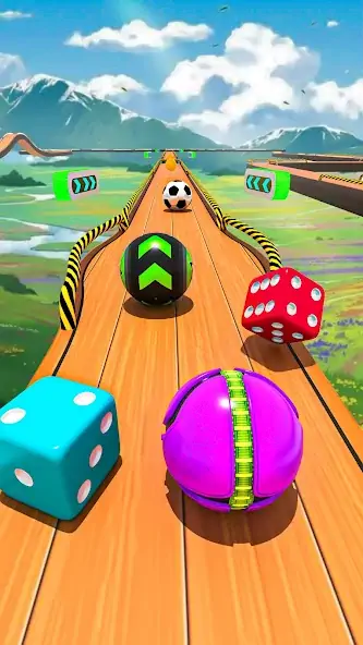 Скачать Going Balls Game шарик игра 3д [MOD Много монет] на Андроид