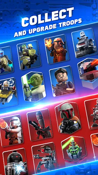 Скачать LEGO® Star Wars™ Battles: PVP  [MOD Много монет] на Андроид