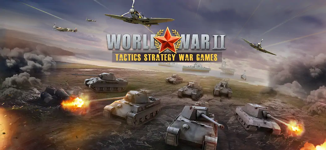 Скачать WW2:Стратегическая битва [MOD Бесконечные монеты] на Андроид