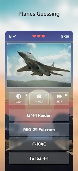 Скачать War Thunder Quiz [MOD Бесконечные деньги] на Андроид