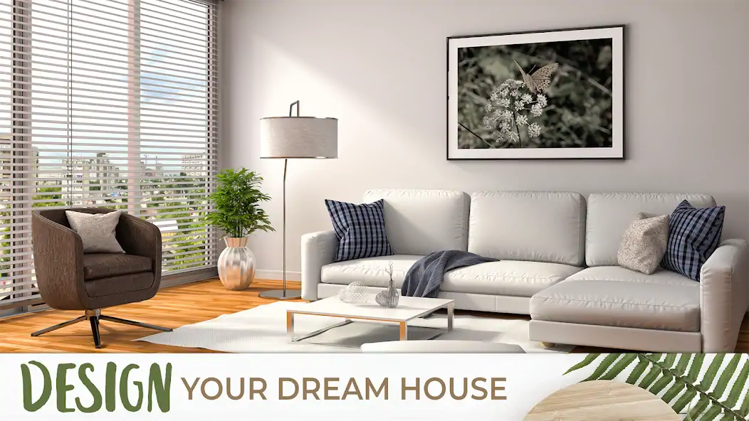 Скачать My Home Makeover Design: Games [MOD Много монет] на Андроид