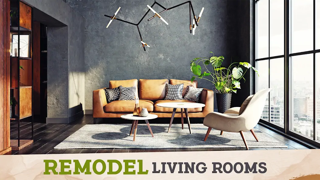 Скачать Design Home Dream House Games [MOD Много монет] на Андроид