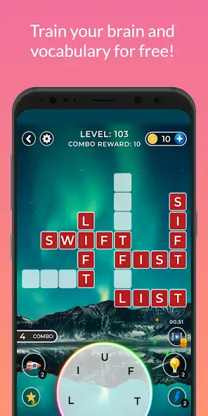 Скачать Crossword: Wonders of Words [MOD Бесконечные деньги] на Андроид