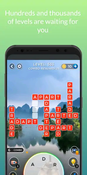Скачать Crossword: Wonders of Words [MOD Бесконечные деньги] на Андроид