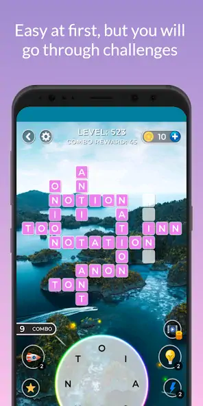 Скачать Crossword: Wonders of Words [MOD Бесконечные деньги] на Андроид