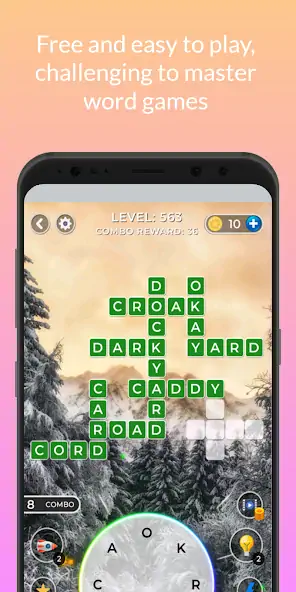 Скачать Crossword: Wonders of Words [MOD Бесконечные деньги] на Андроид