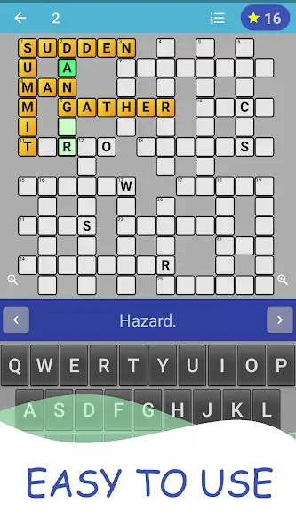Скачать English Crossword puzzle [MOD Много монет] на Андроид