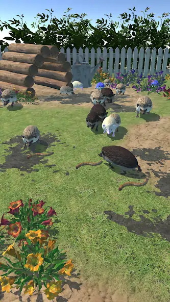 Скачать Hedgehog Friends [MOD Бесконечные деньги] на Андроид