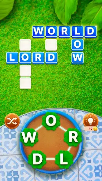 Скачать Word Garden : Crosswords [MOD Много денег] на Андроид