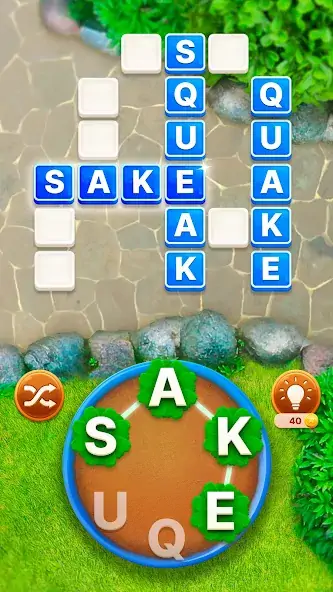 Скачать Word Garden : Crosswords [MOD Много денег] на Андроид