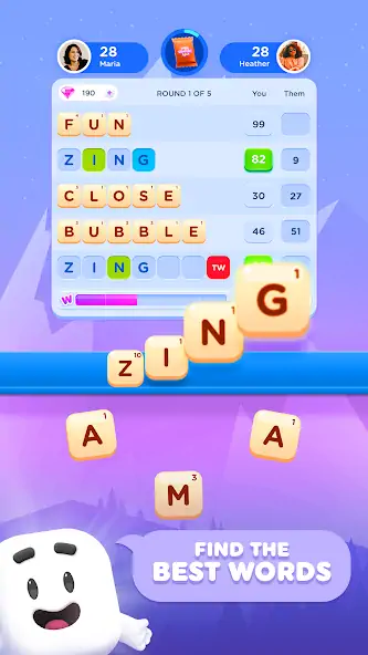 Скачать Wordzee! - Social Word Game [MOD Бесконечные монеты] на Андроид