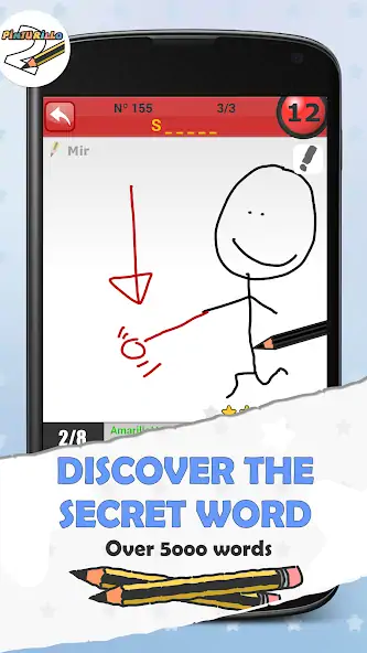 Скачать Pinturillo 2 - Draw and guess [MOD Бесконечные монеты] на Андроид
