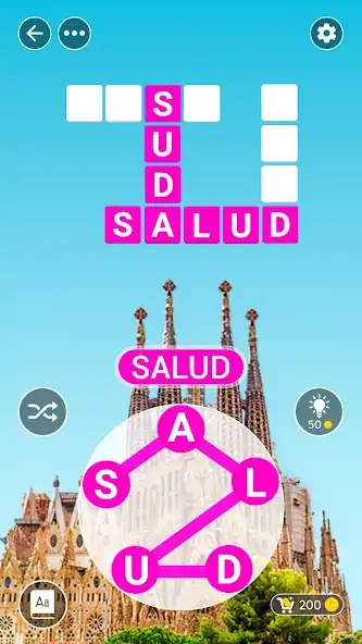 Скачать Ciudad de Palabras: Crucigrama [MOD Много денег] на Андроид