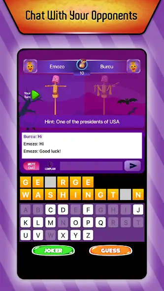 Скачать Online Hangman Word Game [MOD Много монет] на Андроид