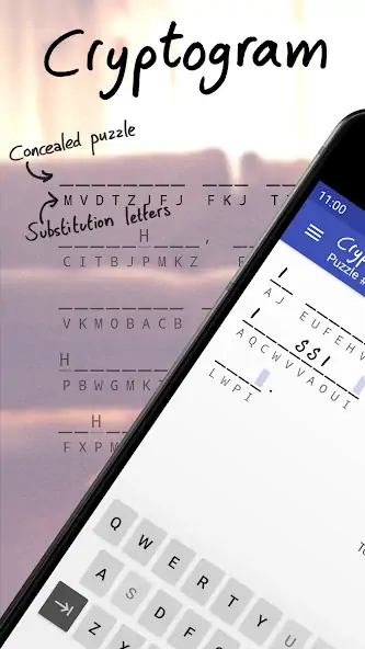 Скачать Cryptogram - puzzle quotes [MOD Много денег] на Андроид