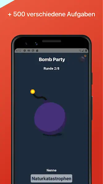 Скачать Bomb Party: Das Bombenspiel! [MOD Много денег] на Андроид